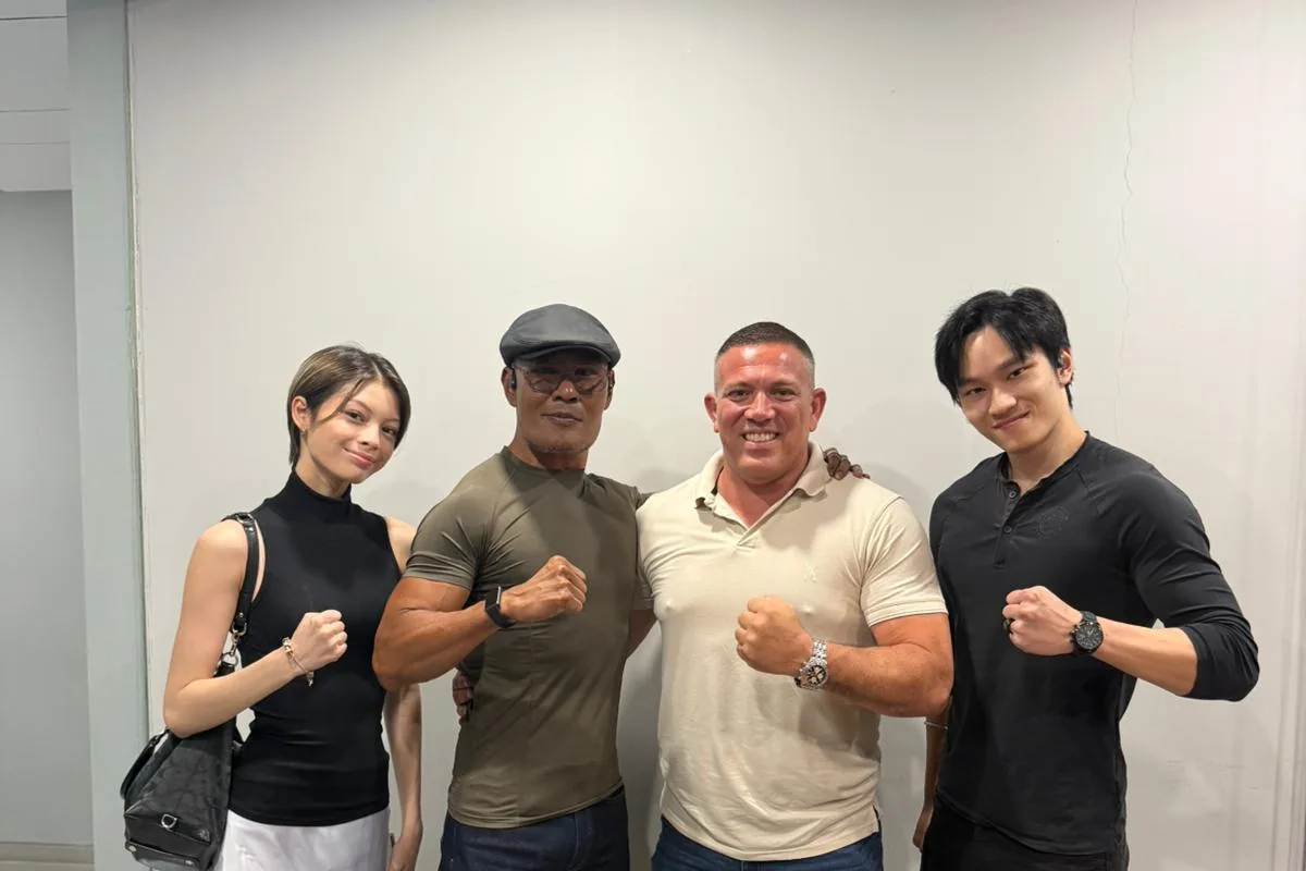 The Fittar team with Deddy Corbuzier at their first meeting in Jakarta